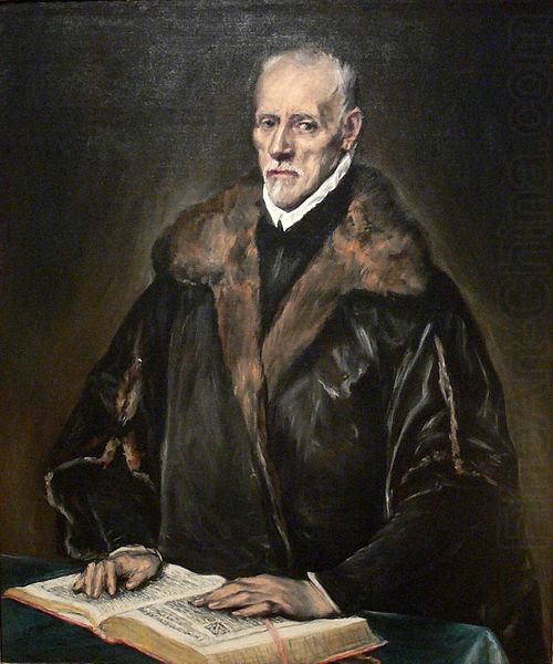Portrait of Dr, El Greco